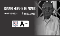 NOTA DE PESAR PELO FALECIMENTO DE RENATO SERAFIM DE ARAÚJO