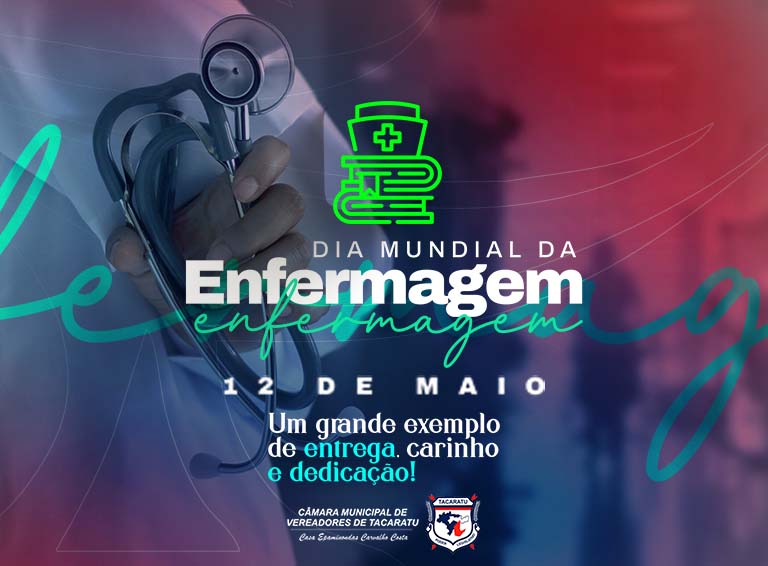 12 de Maio Dia da Enfermagem