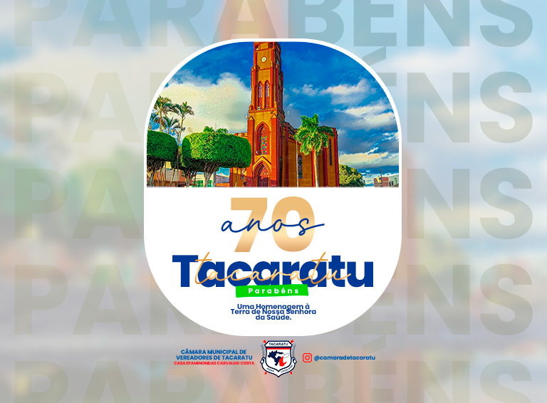 70 Anos de Tacaratu - PE | Terra de Nossa Senhora da Saúde