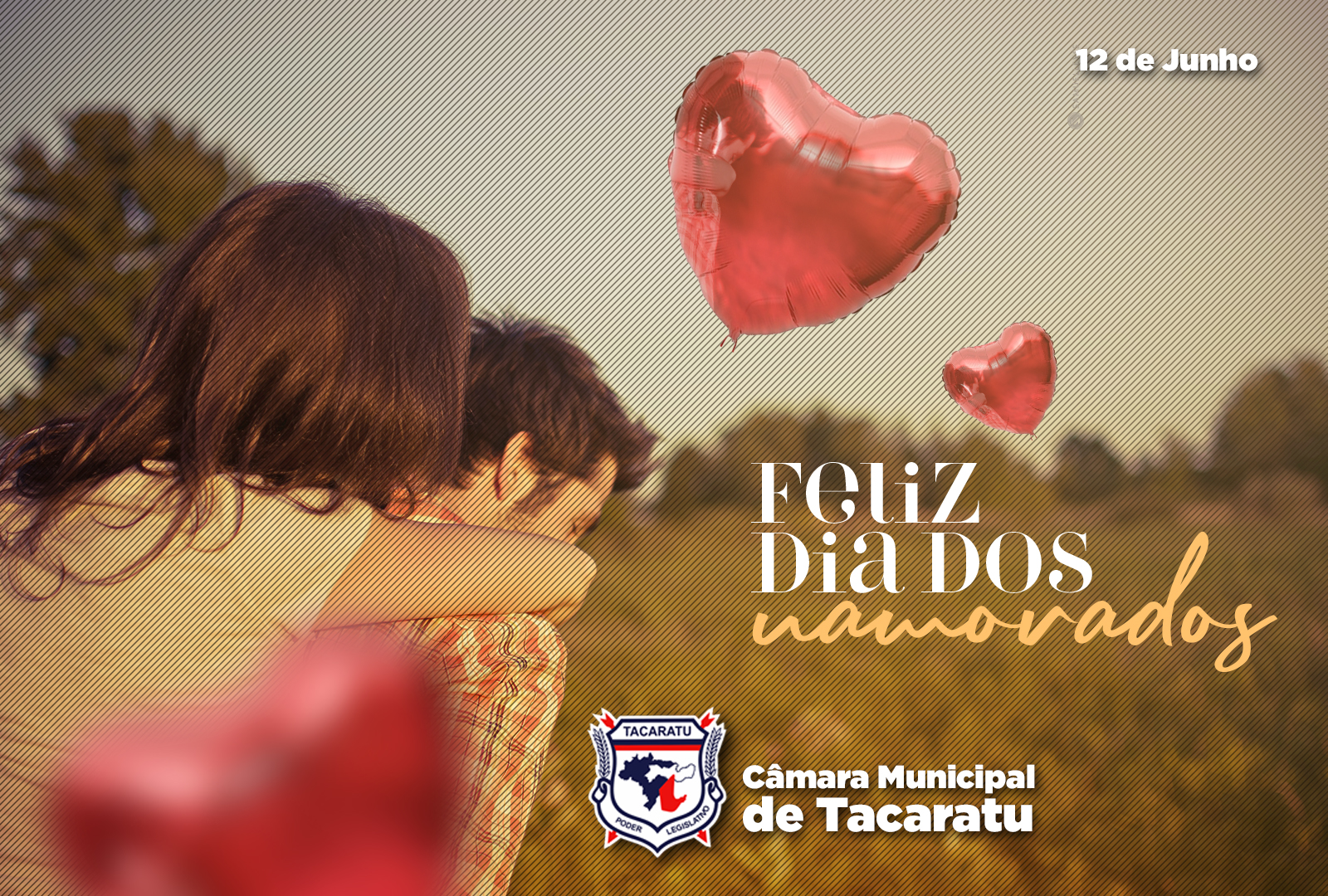 Feliz dia dos namorados!