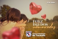 Feliz dia dos namorados!