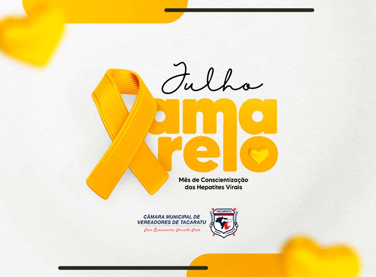 Julho Amarelo: Mês de luta contra as hepatites virais