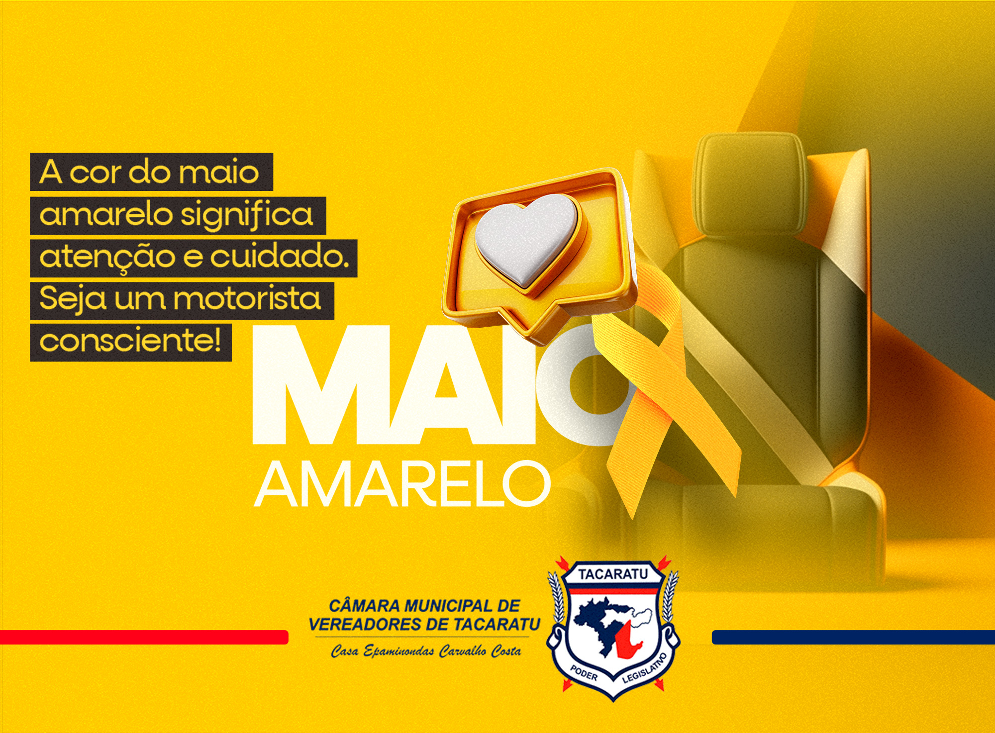 Maio Amarelo - “No trânsito, escolha a vida”