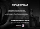 Nota de Pesar, pela morte do Sr. João Pereira de Araújo (Dão)