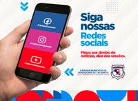 Siga Nossas Redes Sociais